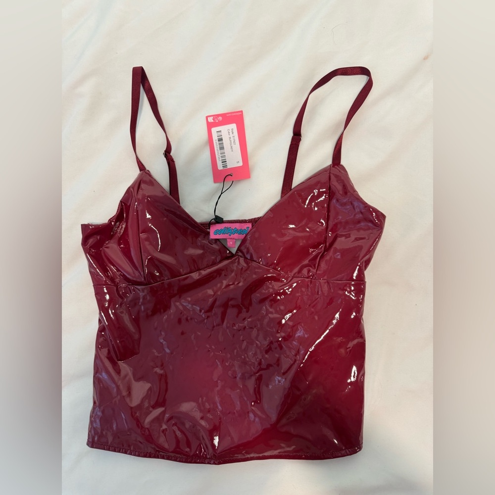 Edikted red tank top